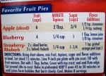 Tapioca Fruit Pie Recipes