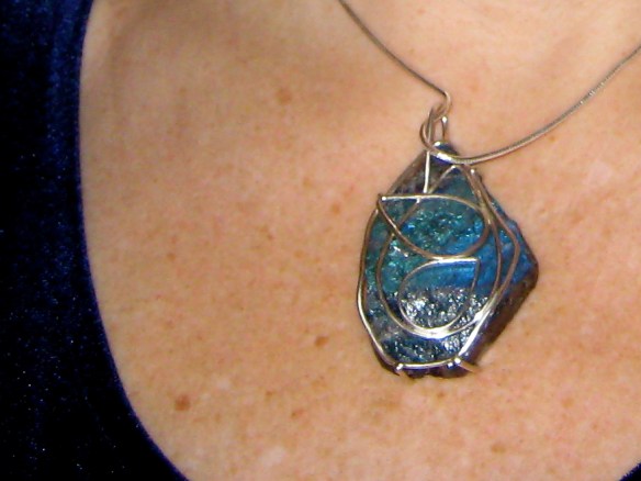 My Labradorite Pendant, by Paulette Werger