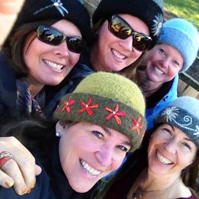 Milford friends on a road trip to hat heaven ends successfully with new hats for everyone.